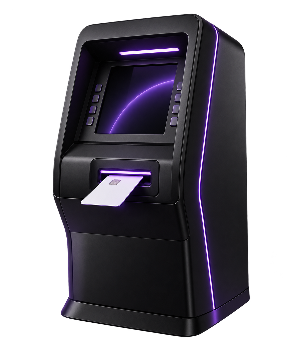 ATM accepting the AON card